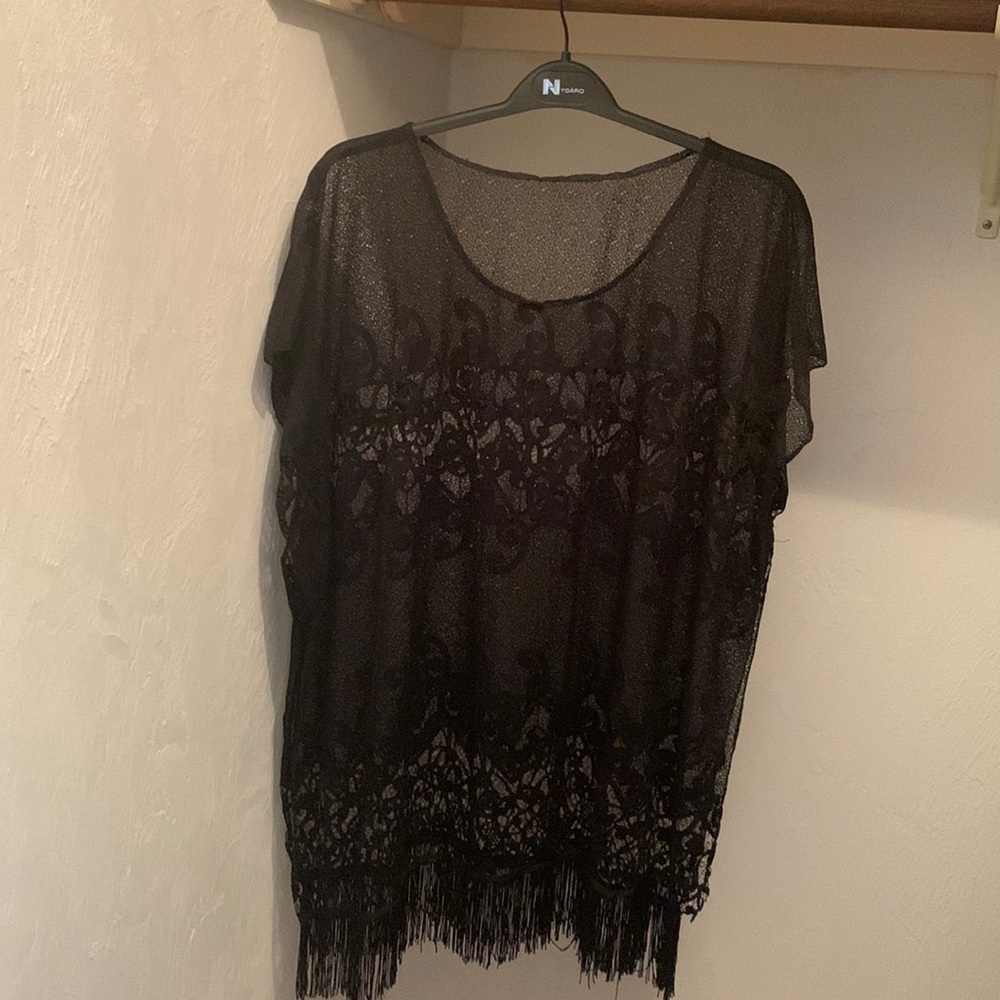 Lace coverup